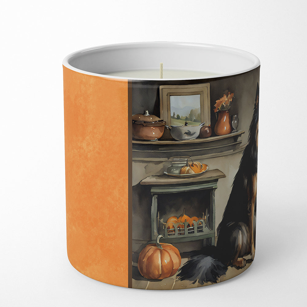 Belgian Tervuren Fall Kitchen Pumpkins Decorative Soy Candle Nature Soy Wax Essential Oil Home Decor Ideal for Bedroom Kitchen Bath Office Gift, 10 oz