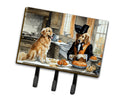 Golden Retriever Fall Kitchen Pumpkins Leash or Key Holder Wall Hooks, Coat Rack Wall Mount, for Hanging Keys, Towels, Aprons, Leashes