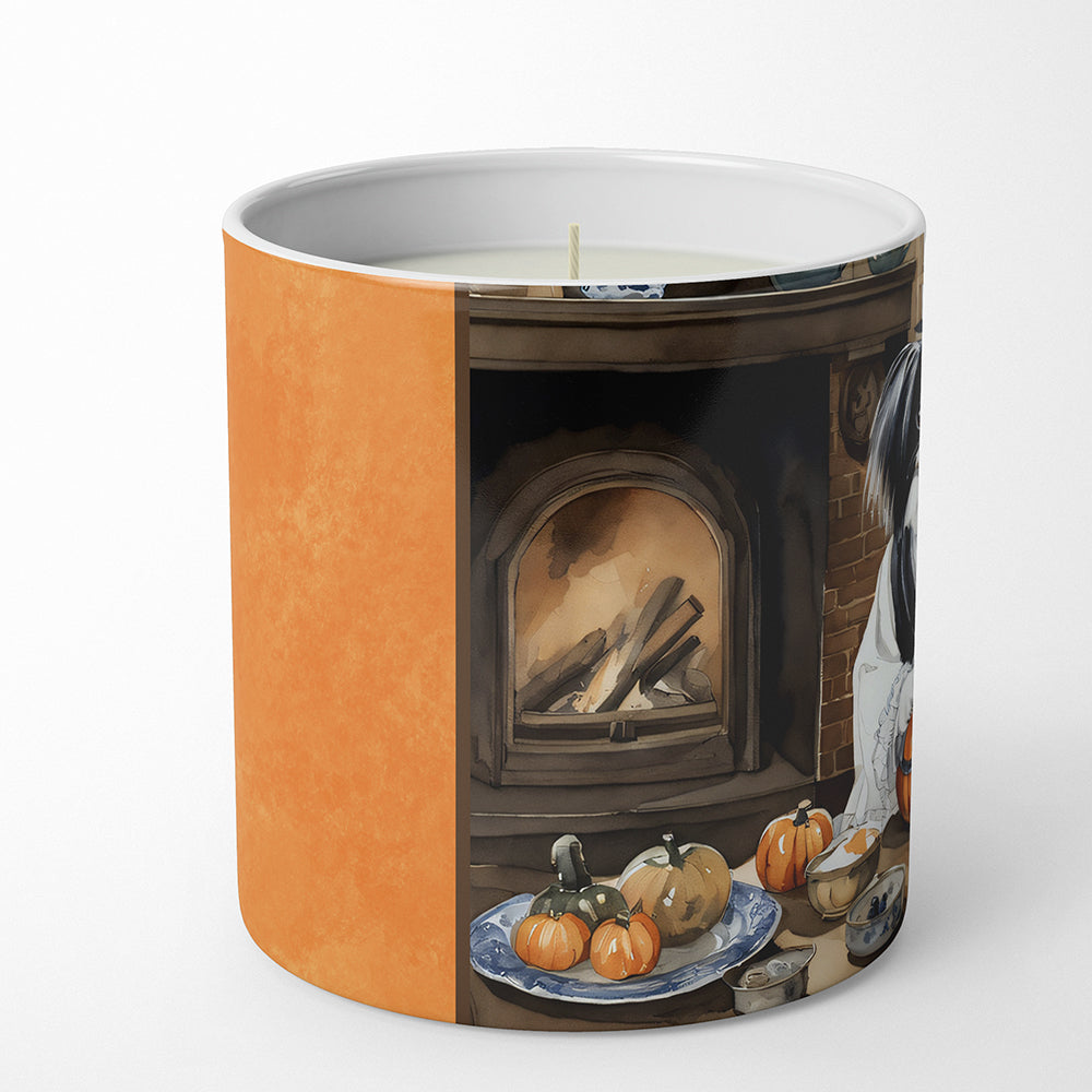 Japanese Chin Fall Kitchen Pumpkins Decorative Soy Candle Nature Soy Wax Essential Oil Home Decor Ideal for Bedroom Kitchen Bath Office Gift, 10 oz