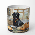 Black Lab Fall Kitchen Pumpkins Decorative Soy Candle Nature Soy Wax Essential Oil Home Decor Ideal for Bedroom Kitchen Bath Office Gift, 10 oz