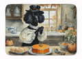 Poodle Fall Kitchen Pumpkins Memory Foam Kitchen Mat Machine Washable Anti-Fatigue Cushion Comfort Bath or Kitchen Rug