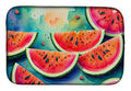 Colorful Watermelons Dish Drying Mat Absorbent Dish Drying Mat Pad for Kitchen Counter Dish Drainer Mat for Countertop, 14 x 21", Multicolor