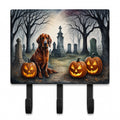 Irish Setter Spooky Halloween Leash or Key Holder Wall Hooks, Coat Rack Wall Mount, for Hanging Keys, Towels, Aprons, Leashes