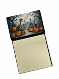Dinosaurs Spooky Halloween Watercolor Sticky Note Holder Refillable Dispenser Desk Accessory 3x3 Pad Gift