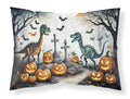 Dinosaurs Spooky Halloween Standard Pillowcase Lightweight Super Soft Easy Care Decorative Artwork Pillowcase, Standard