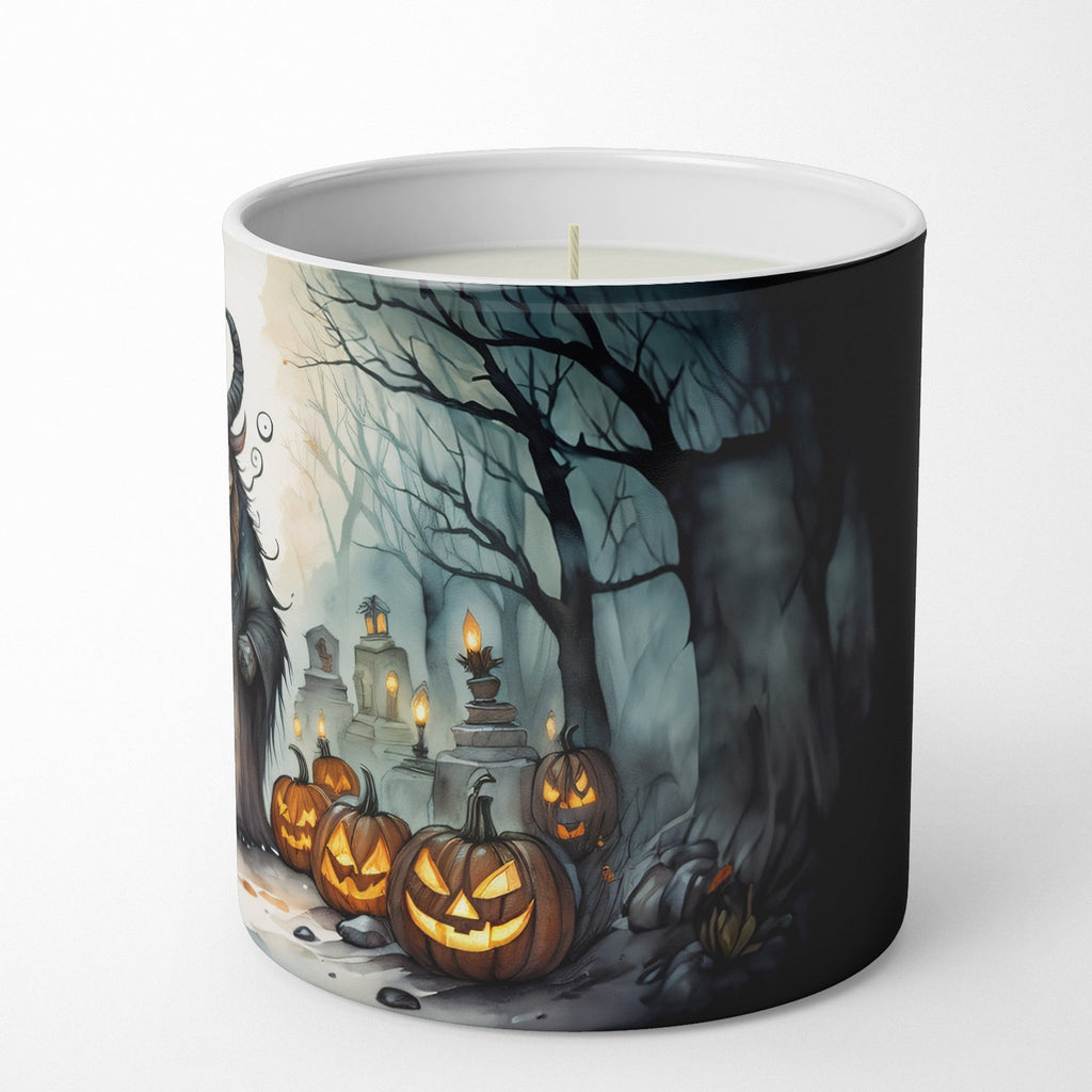 Krampus The Christmas Demon Spooky Halloween Decorative Soy Candle Nature Soy Wax Essential Oil Home Decor Ideal for Bedroom Kitchen Bath Office Gift, 10 oz