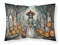 La Catrina Skeleton Spooky Halloween Standard Pillowcase Lightweight Super Soft Easy Care Decorative Artwork Pillowcase, Standard