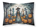 La Catrina Skeleton Spooky Halloween Standard Pillowcase Lightweight Super Soft Easy Care Decorative Artwork Pillowcase, Standard