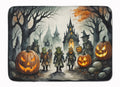 Orcs Spooky Halloween Memory Foam Kitchen Mat Machine Washable Anti-Fatigue Cushion Comfort Bath or Kitchen Rug