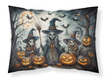 Witches Spooky Halloween Standard Pillowcase Lightweight Super Soft Easy Care Decorative Artwork Pillowcase, Standard