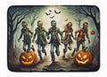 Zombies Spooky Halloween Memory Foam Kitchen Mat Machine Washable Anti-Fatigue Cushion Comfort Bath or Kitchen Rug