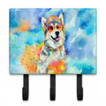 Alaskan Malamute Hippie Dawg Leash or Key Holder Wall Hooks, Coat Rack Wall Mount, for Hanging Keys, Towels, Aprons, Leashes