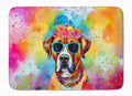 Boxer Hippie Dawg Memory Foam Kitchen Mat Machine Washable Anti-Fatigue Cushion Comfort Bath or Kitchen Rug