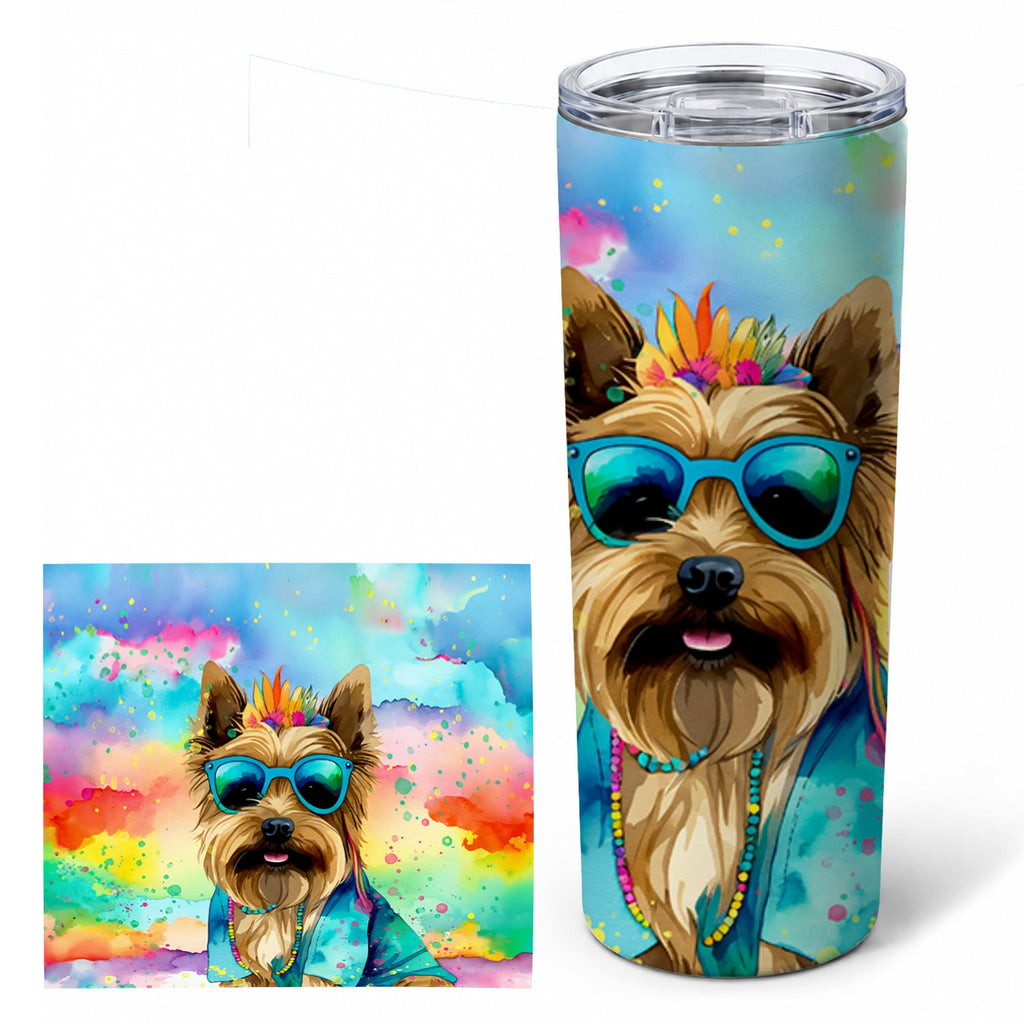 Cairn Terrier 20 oz Skinny Tumbler with Lid and Straw