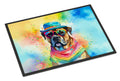 Cane Corso Hippie Dawg Doormat Indoor Outdoor 24H X 36W Front Door Mat Rugs for Entryway, Non Slip Washable Low Pile,