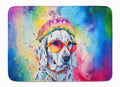 Dalmatian Hippie Dawg Memory Foam Kitchen Mat Machine Washable Anti-Fatigue Cushion Comfort Bath or Kitchen Rug