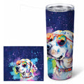 Hippie Dawg Stainless Steel Skinny Tumbler 20 oz Vacuum Double Walled Reusable Insulated Travel Cup