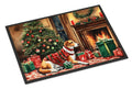 American Foxhound Cozy Christmas Doormat Indoor Outdoor 24H X 36W Front Door Mat Rugs for Entryway, Non Slip Washable Low Pile,