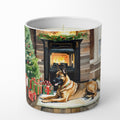 Belgian Malinois Cozy Christmas Decorative Soy Candle Nature Soy Wax Essential Oil Home Decor Ideal for Bedroom Kitchen Bath Office Gift, 10 oz