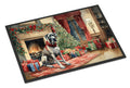 Great Dane Cozy Christmas Doormat Indoor Outdoor 24H X 36W Front Door Mat Rugs for Entryway, Non Slip Washable Low Pile,