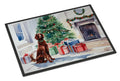 Irish Setter Cozy Christmas Doormat Indoor Outdoor 24H X 36W Front Door Mat Rugs for Entryway, Non Slip Washable Low Pile,