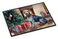 Irish Wolfhound Cozy Christmas Doormat Indoor Outdoor 24H X 36W Front Door Mat Rugs for Entryway, Non Slip Washable Low Pile,