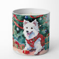 Japanese Spitz Cozy Christmas Decorative Soy Candle Nature Soy Wax Essential Oil Home Decor Ideal for Bedroom Kitchen Bath Office Gift, 10 oz