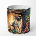Leonberger Cozy Christmas Decorative Soy Candle Nature Soy Wax Essential Oil Home Decor Ideal for Bedroom Kitchen Bath Office Gift, 10 oz