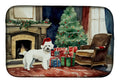 Maltese Cozy Christmas Dish Drying Mat Absorbent Dish Drying Mat Pad for Kitchen Counter Dish Drainer Mat for Countertop, 14 x 21", Multicolor