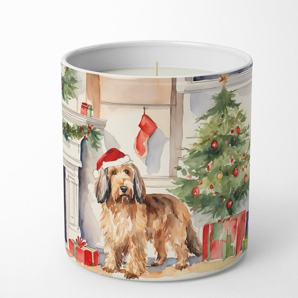Otterhound Cozy Christmas Decorative Soy Candle Nature Soy Wax Essential Oil Home Decor Ideal for Bedroom Kitchen Bath Office Gift, 10 oz