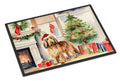 Otterhound Cozy Christmas Doormat Indoor Outdoor 18H X 27W Front Door Mat Rugs for Entryway, Non Slip Washable