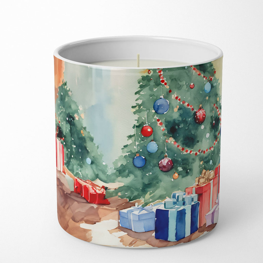 Puli Cozy Christmas Decorative Soy Candle Nature Soy Wax Essential Oil Home Decor Ideal for Bedroom Kitchen Bath Office Gift, 10 oz