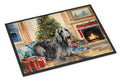 Scottish Deerhound Cozy Christmas Doormat Indoor Outdoor 24H X 36W Front Door Mat Rugs for Entryway, Non Slip Washable Low Pile,