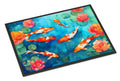 Koi Fish Doormat Indoor Outdoor 18H X 27W Front Door Mat Rugs for Entryway, Non Slip Washable