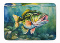 Largemouth Bass Memory Foam Kitchen Mat Machine Washable Anti-Fatigue Cushion Comfort Bath or Kitchen Rug