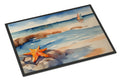 Starfish Doormat Indoor Outdoor 24H X 36W Front Door Mat Rugs for Entryway, Non Slip Washable Low Pile,
