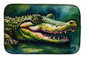 Alligator Dish Drying Mat Absorbent Dish Drying Mat Pad for Kitchen Counter Dish Drainer Mat for Countertop, 14 x 21", Multicolor
