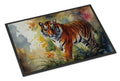 Bengal Tiger Doormat Indoor Outdoor 18H X 27W Front Door Mat Rugs for Entryway, Non Slip Washable