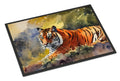 Bengal Tiger Doormat Indoor Outdoor 18H X 27W Front Door Mat Rugs for Entryway, Non Slip Washable