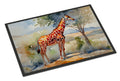 Giraffe Doormat Indoor Outdoor 24H X 36W Front Door Mat Rugs for Entryway, Non Slip Washable Low Pile,