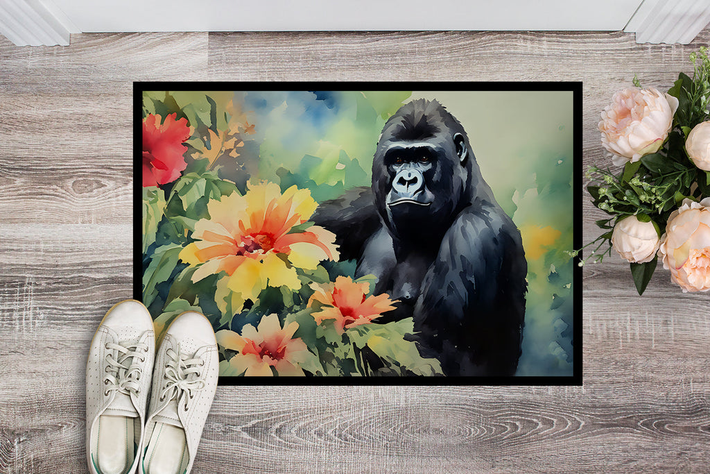 Gorilla Doormat Indoor Outdoor 24H X 36W Front Door Mat Rugs for Entryway, Non Slip Washable Low Pile,