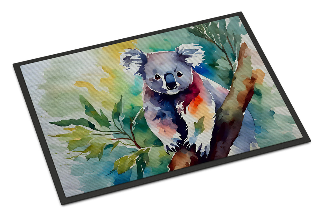 Koala Doormat Indoor Outdoor 18H X 27W Front Door Mat Rugs for Entryway, Non Slip Washable