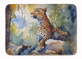 Leopard Memory Foam Kitchen Mat Machine Washable Anti-Fatigue Cushion Comfort Bath or Kitchen Rug