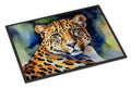 Leopard Doormat Indoor Outdoor 24H X 36W Front Door Mat Rugs for Entryway, Non Slip Washable Low Pile,