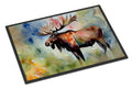 Moose Doormat Indoor Outdoor 24H X 36W Front Door Mat Rugs for Entryway, Non Slip Washable Low Pile,