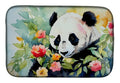 Panda Dish Drying Mat Absorbent Dish Drying Mat Pad for Kitchen Counter Dish Drainer Mat for Countertop, 14 x 21", Multicolor