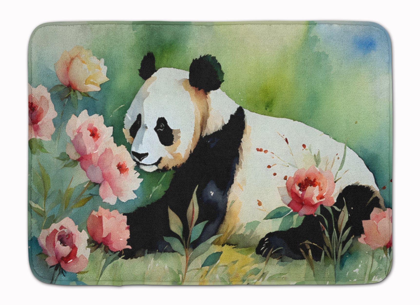 Panda Memory Foam Kitchen Mat Machine Washable Anti-Fatigue Cushion Comfort Bath or Kitchen Rug