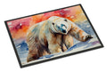 Polar Bear Doormat Indoor Outdoor 24H X 36W Front Door Mat Rugs for Entryway, Non Slip Washable Low Pile,