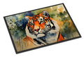 Tiger Doormat Indoor Outdoor 18H X 27W Front Door Mat Rugs for Entryway, Non Slip Washable
