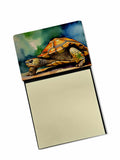 Turtles Tortoises Watercolor Sticky Note Holder Refillable Dispenser Desk Accessory 3x3 Pad Gift